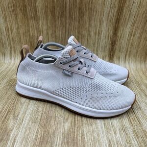 True Linkswear‎ True Knit Men's Size 7 M Gray Gum Golf Spikeless Sneakers Shoes